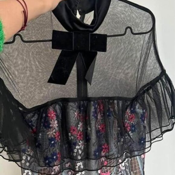 Stunning Mini Cocktail Dress by Self-Portrait - Picture 4 of 6